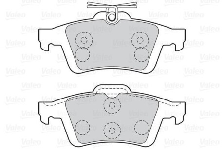 Гальмівні колодки дискові FORD/VOLVO C-Max/Focus/C30/C70/S40/V40/V50 "1,0-2,5 "R "03>> Valeo 301019