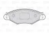 Гальмівні колодки дискові PEUGEOT 206 &quot;1,1-1,9 &quot;F &quot;98&gt;&gt; Valeo 301461 (фото 2)