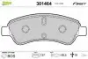 Гальмівні колодки дискові CITROEN/PEUGEOT Berlingo/C2/C3/C4/208/307/Partner &quot;1,0-2,0 &quot;F &quot;96&gt;&gt; Valeo 301464 (фото 1)