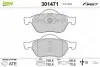 Гальмівні колодки дискові RENAULT Espace/Laguna &quot;1,9-3,5 &quot;F &quot;01-10 Valeo 301471 (фото 1)