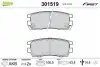 Гальмівні колодки дискові MITSUBISHI L400/Pajero/Sigma &quot;2,4-3,5 &quot;R &quot;90&gt;&gt; Valeo 301519 (фото 1)