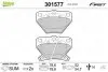 Гальмівні колодки дискові TOYOTA Celica/Corolla/Prius/Yaris &quot;1,0-2,0 &quot;R &quot;99-09 Valeo 301577 (фото 1)
