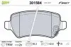 Гальмівні колодки дискові KIA/OPEL Ceed/Venga/AstraGH/Combo/Meriva/ZafiraAB &quot;1,2-2,2 &quot;R &quot;98&gt;&gt; Valeo 301584 (фото 1)