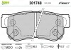 Колодки тормозные (задние) Hyundai Tucson 2.0 CRDi 04-10 Valeo 301748 (фото 1)