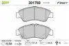 Гальмівні колодки дискові HONDA Civic/Jazz/Logo &quot;1,2-1,6 &quot;F &quot;91-08 Valeo 301760 (фото 1)