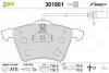 Гальмівні колодки First FORD/SEAT/VW Galaxy/Alhambra/Sharan "F "95-10 Valeo ="301801" (фото 1)