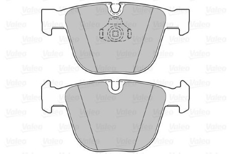 Гальмівні колодки дискові BMW 1/3/5/6/7/X5/X6 "3,0-6,0 "R "01>> Valeo 301820