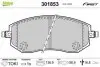 Гальмівні колодки дискові SUBARU Forester/Impreza/Legacy/Outback &quot;1,5-3,0 &quot;F &quot;98-14 Valeo 301853 (фото 1)