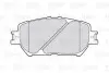 Гальмівні колодки дискові TOYOTA Camry &quot;2,4-3,0 &quot;F &quot;01-06 Valeo 301862 (фото 2)