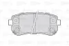 Гальмівні колодки дискові HYUNDAI/KIA i30/ix35/Picanto/Sportage &quot;1,0-2,0 &quot;R &quot;07&gt;&gt; Valeo 301867 (фото 2)