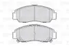 Гальмівні колодки дискові HONDA Civic/FR-V/Stream "1,7-2,2 "F "01>> Valeo 301887 (фото 2)