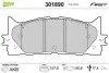 Гальмівні колодки дискові TOYOTA Camry &quot;2,4-3,5 &quot;F &quot;06&gt;&gt; Valeo 301890 (фото 1)
