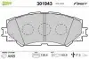 Гальмівні колодки дискові SUBARU/TOYOTA Trezia/Auris/Corolla/Verso/Yaris &quot;1,3-2,0 &quot;F &quot;07&gt;&gt; Valeo 301943 (фото 1)