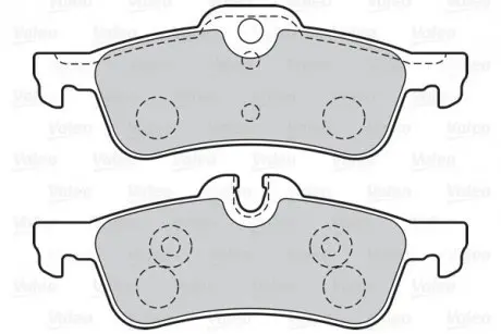 Гальмівні колодки дискові MINI Cooper/One/Works "1,4-1,6 "R "01-07 Valeo 302040
