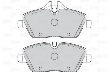 Гальмівні колодки дискові BMW 1(E81,82,87,88)/2(F45)/3(E90)/Cooper/One "1,2-3,0 "F "03>> Valeo 302049