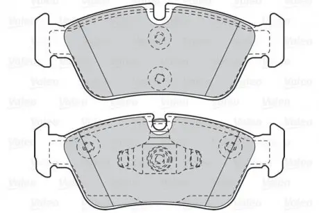 Гальмівні колодки дискові BMW 1(E87)/3(E90,91) "2,0 "F "03-11 Valeo 302050