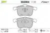 Гальмівні колодки First CADILLAC/OPEL/SAAB BLS/Vectra/9-3 "F "02>> Valeo ="302064" (фото 2)
