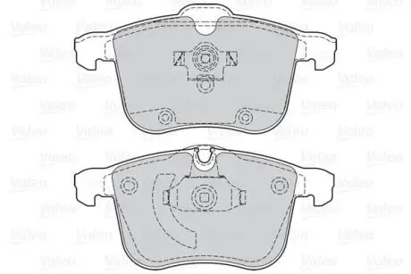 Гальмівні колодки First CADILLAC/OPEL/SAAB BLS/Vectra/9-3 "F "02>> Valeo ="302064"