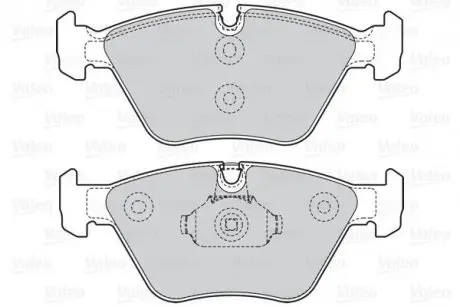 Гальмівні колодки дискові BMW/MG 3(E46)/X3(E83)/Z4(E85,86)/180/190/260 "2,0-4,6 "F "99-11 Valeo 302067