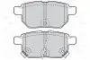 Гальмівні колодки дискові LEXUS/SUBARU/TOYOTA CT/Trezia/Auris/Corolla/Prius/Yaris &quot;1,0-1,8 &quot;R &quot;05&gt;&gt; Valeo 302085 (фото 1)
