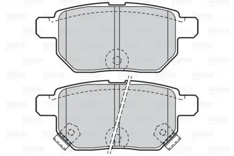 Гальмівні колодки дискові LEXUS/SUBARU/TOYOTA CT/Trezia/Auris/Corolla/Prius/Yaris "1,0-1,8 "R "05>> Valeo 302085