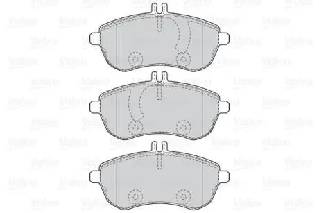 Гальмівні колодки First MB C-Class/E-Class/SLC/SLK "F "07>> Valeo ="302088"