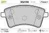 Гальмівні колодки дискові MERCEDES/RENAULT Citan/Kangoo &quot;1,2-1,6 &quot;F &quot;08&gt;&gt; Valeo 302108 (фото 2)