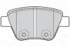 Гальмівні колодки дискові VAG A1/A3/Octavia/Caddy/Golf/Jetta/Scirocco/Touran &quot;1,2-3,6 &quot;R &quot;03&gt;&gt; Valeo 302134 (фото 1)