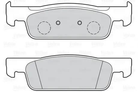 Гальмівні колодки дискові DACIA/RENAULT/SMART Logan/Sandero/Clio/Twingo/Fortwo/Forour "F "12>> Valeo 302150
