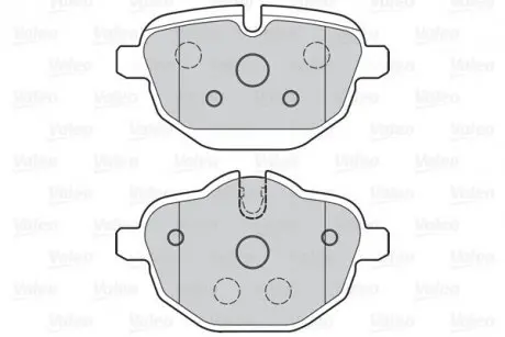 Гальмівні колодки дискові BMW 5/7/i8/X3/X4/Z4 "1,5-3,0 "R "08>> Valeo 302159