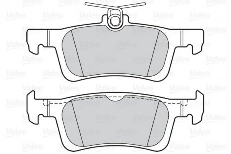 Гальмівні колодки дискові CITROEN/PEUGEOT 308/C4 "1,2-2,0 "R "09>> Valeo 302161