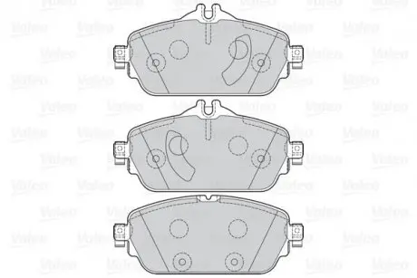 Гальмівні колодки дискові MERCEDES C-Class/E-Class "1,6-2,2 "F "13>> Valeo 302211