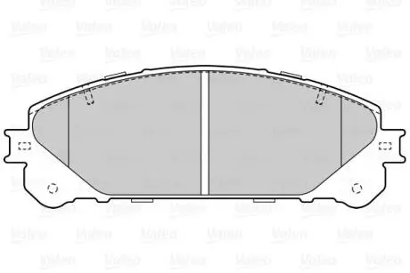 Гальмівні колодки First LEXUS/TOYOTA NX200/Rav4 "F "07>> Valeo ="302224"