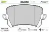 Гальмівні колодки дискові VAG A6/Q3/Passat/Sharan/Tiguan &quot;1,4-3,6 &quot;R &quot;05-18 Valeo 302258 (фото 2)
