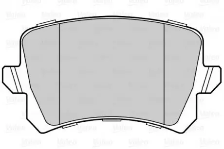 Гальмівні колодки дискові VAG A6/Q3/Passat/Sharan/Tiguan "1,4-3,6 "R "05-18 Valeo 302258