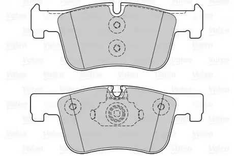 Гальмівні колодки дискові BMW 1/3/4 "F "11>> Valeo 302269