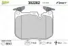 Гальмівні колодки дискові BMW 1/2/3/4 &quot;F &quot;11&gt;&gt; Valeo 302282 (фото 2)