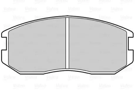 Гальмівні колодки First DAIHATSU/MITSUBISHI Terios/Lancer "F "85>> Valeo ="302289"
