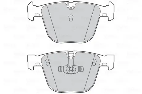 Гальмівні колодки дискові BMW 5/7 "R "08-17 Valeo 302290