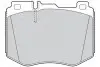 Гальмівні колодки дискові MERCEDES C-Class/CLS/E-Class/GLC &quot;F &quot;13&gt;&gt; Valeo 302292 (фото 1)
