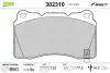 Гальмівні колодки First CADILLAC/CHEVROLET/OPEL/SAAB ATS/Camaro/Astra/9-5 &quot;F &quot;09&gt;&gt; Valeo ="302310" (фото 2)