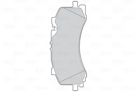 Гальмівні колодки дискові VAG Q7/Touareg/A6/S6/A7 "2,0-4,0 "F "15>> Valeo 302316