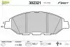 Гальмівні колодки дискові INFINITI/NISSAN Jx/Pathfinder/Murano/QX60 &quot;2,5-3,5 &quot;F &quot;12&gt;&gt; Valeo 302321 (фото 2)