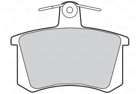 Гальмівні колодки First AUDI 100/200/80/90/A4/A6 "R "77>> Valeo ="302340"