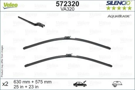 Щітка склоочисника Valeo 572320