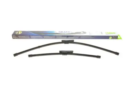 Щітки склоочисника (650/400mm) Citroen C3 II/Renault Laguna III 07- (безкаркасна) Valeo 574653 (фото 1)