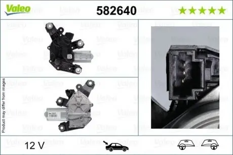 Мотор склоочисника Valeo 582640