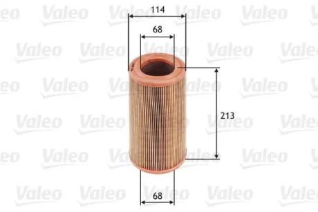 Фільтр повітряний CITROEN/PEUGEOT Berlingo/306 "1,8-1,9 "93-15 Valeo ="585615"