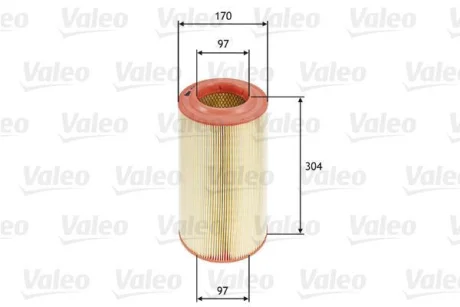 Фільтр повітряний CITROEN/FIAT/IVECO/PEUGEOT Jumper/Ducato/Daily/Boxer "2,0-3,0 "06>> Valeo ="585694"