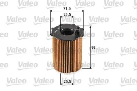 Фильтр масляный Valeo 586500